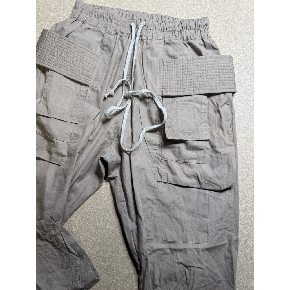 FOG Mnml Essentials Cargo Pants‎ Mens Medium Fear Of God Beige  Drawstring - Picture 2 of 6